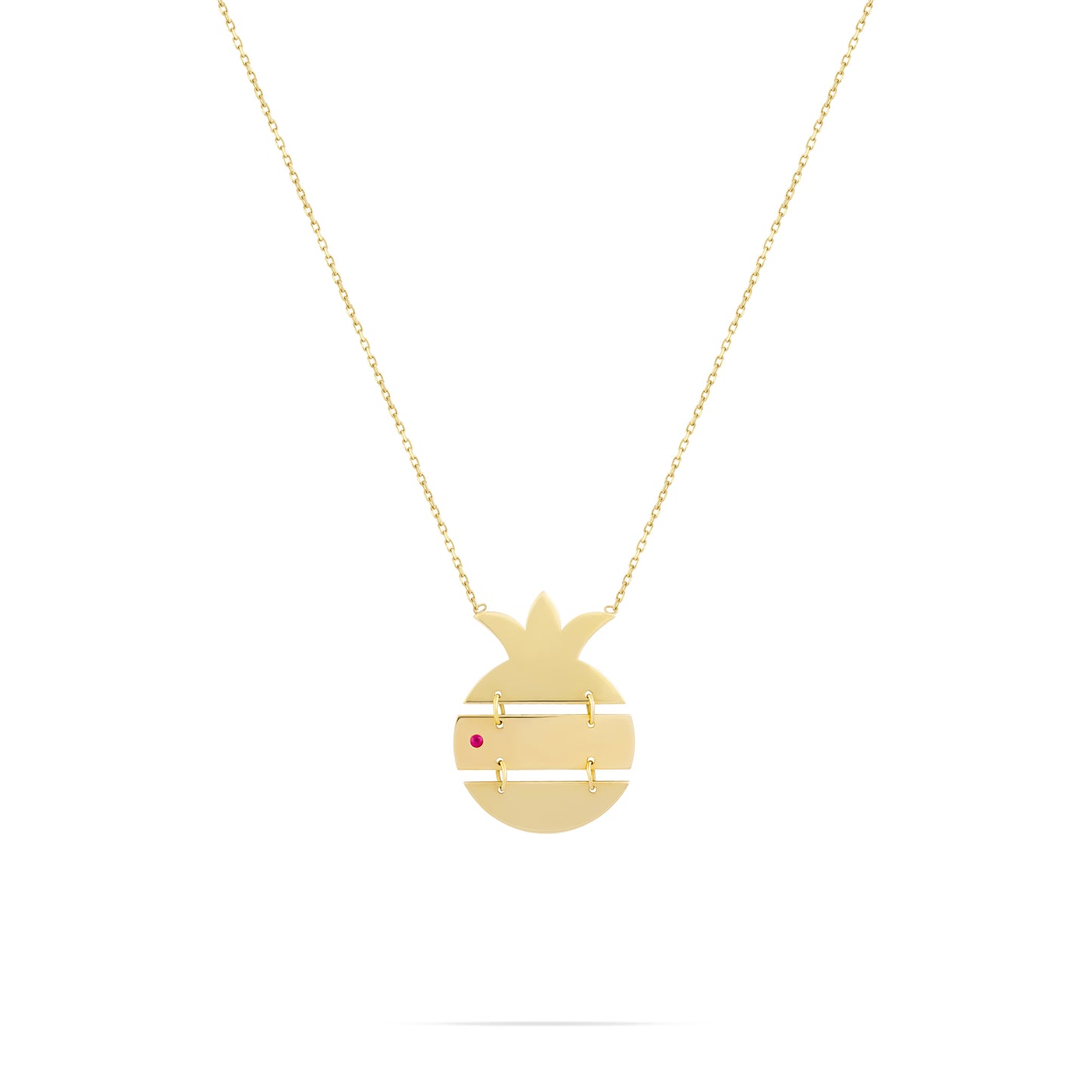 Three piece Pomegranate Necklace