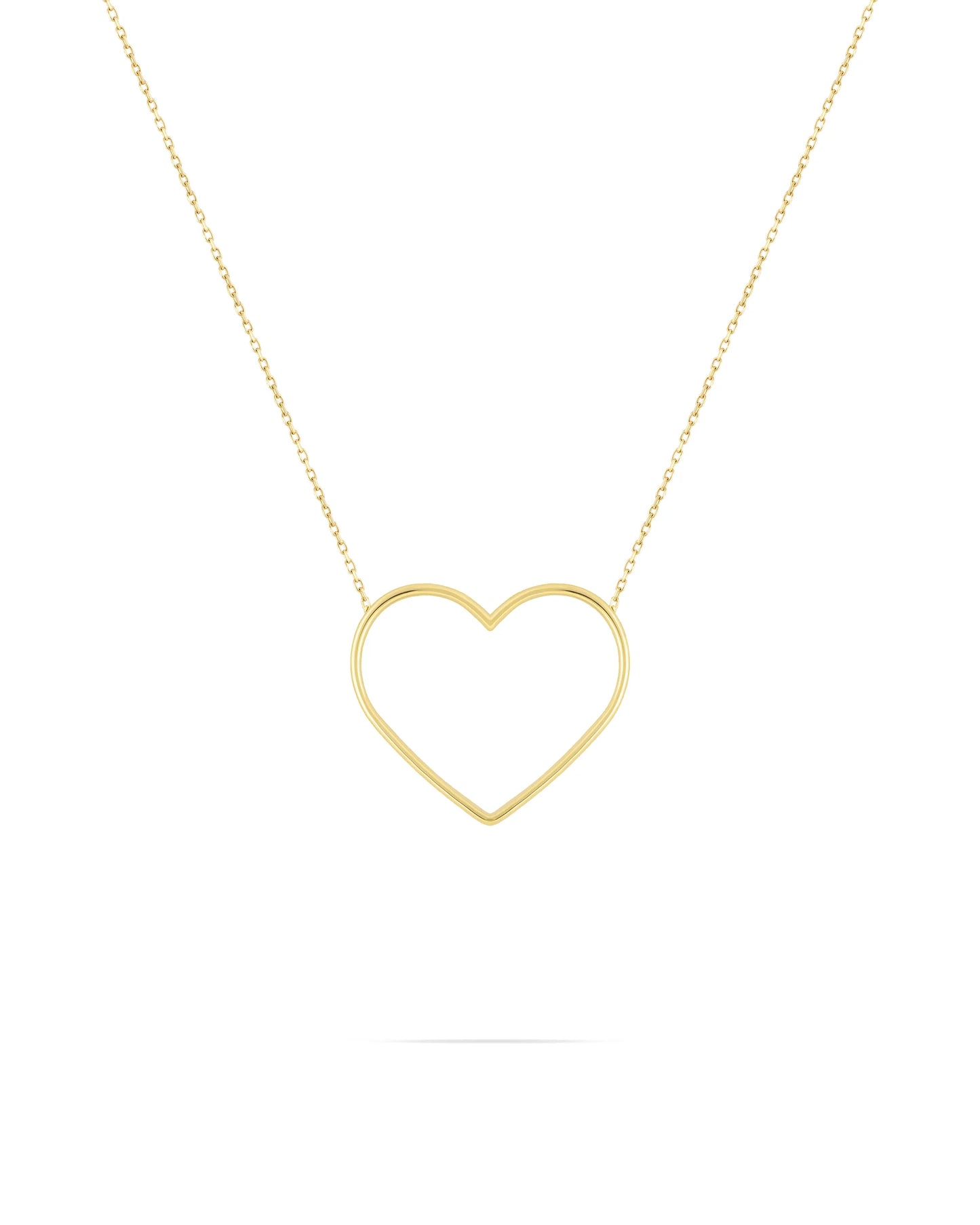Wire Heart Necklace -Large