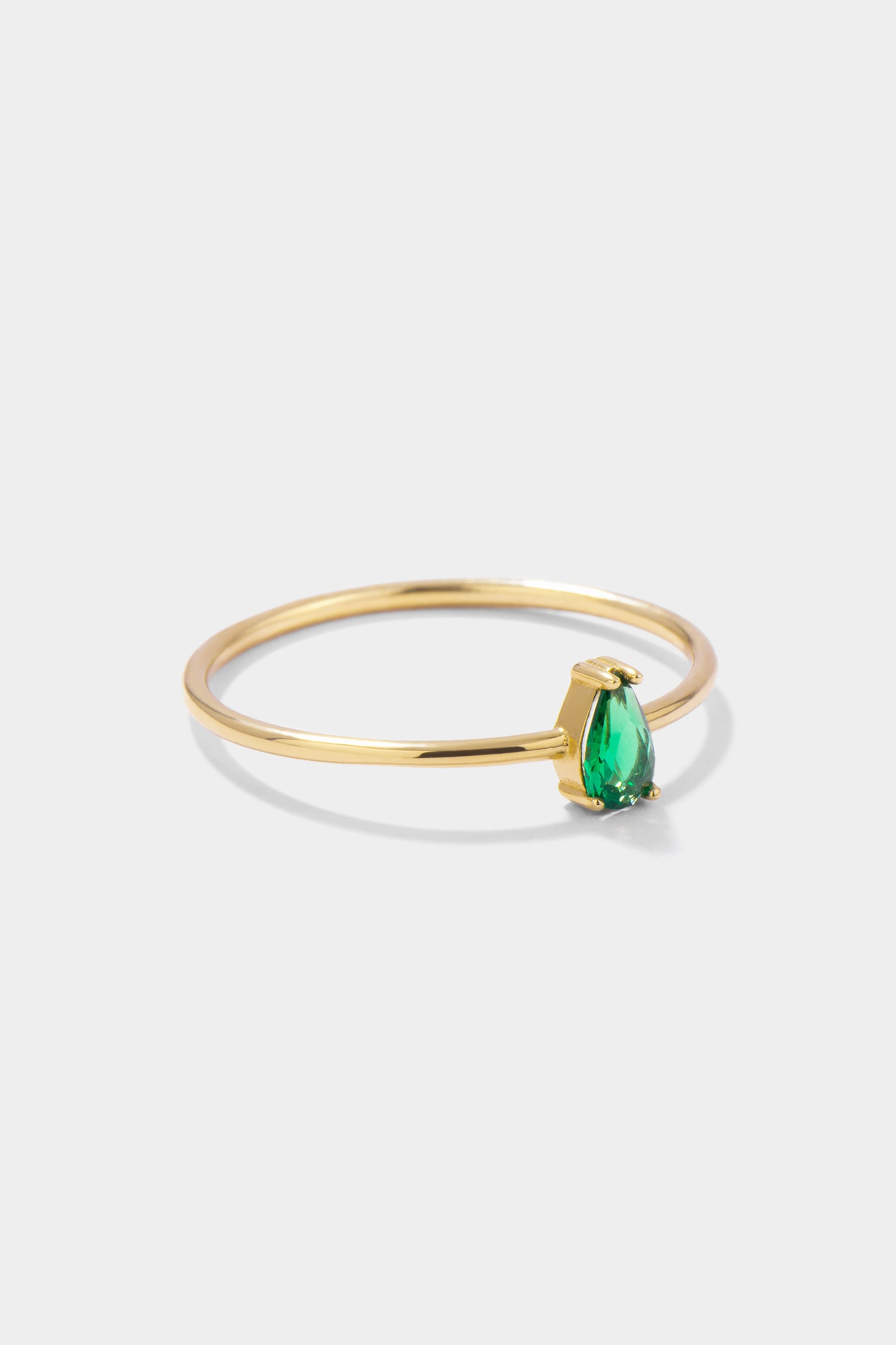 Afarinesh Ring- green stone