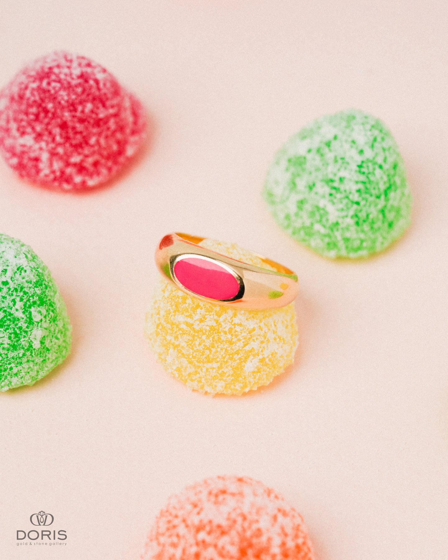 Creamy Cherry Ring