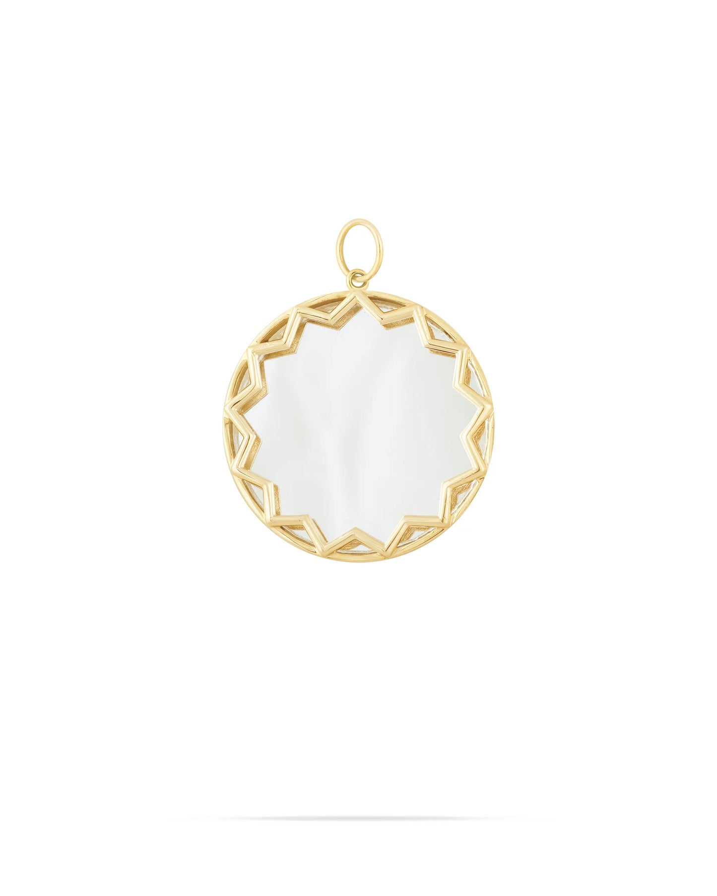 Sun single mirror Pendant