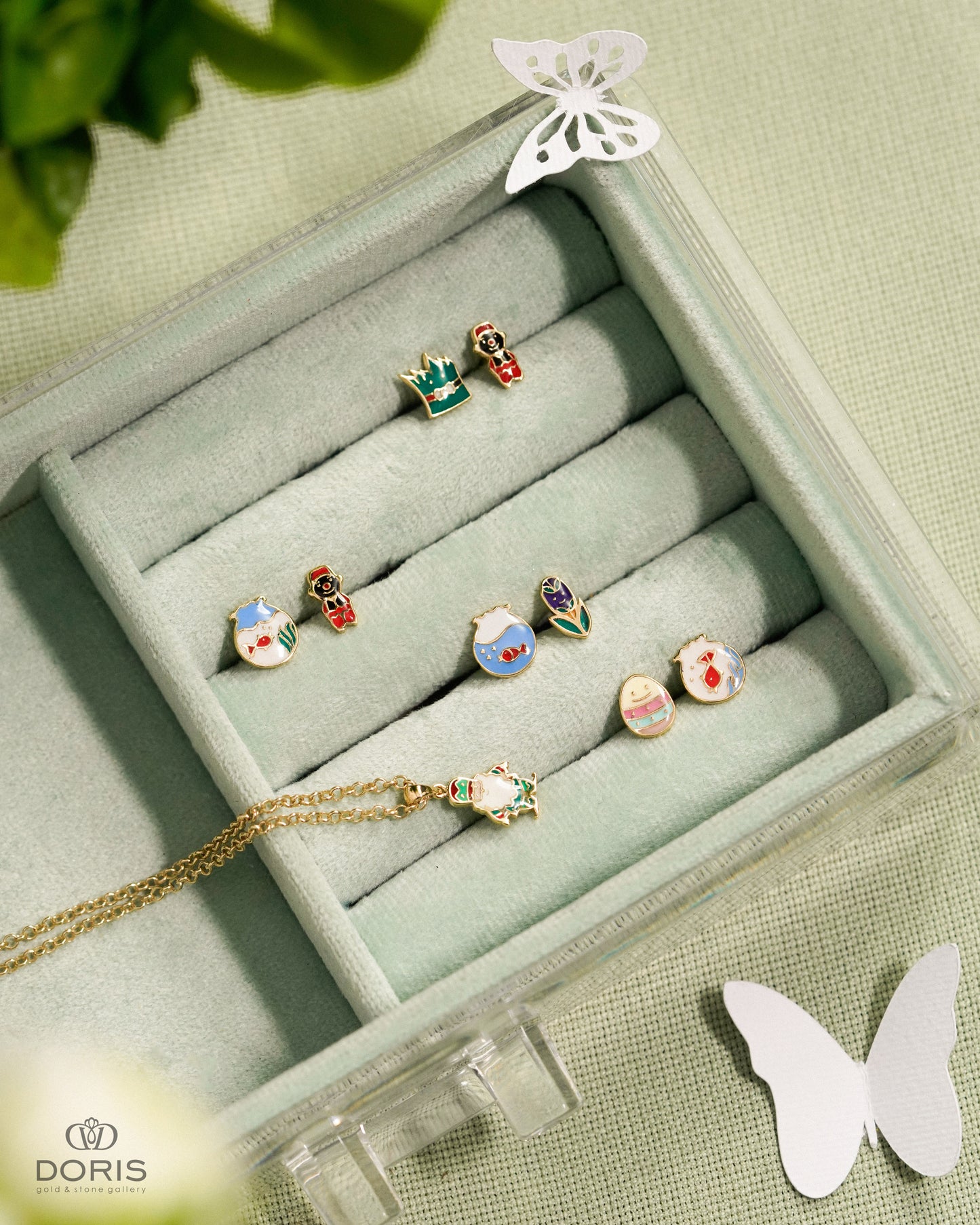 Little goldfish single Earrings
