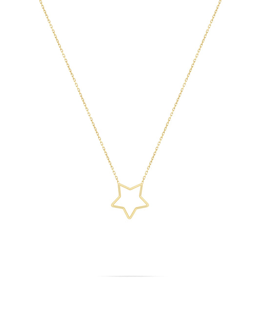 Wire Star necklace- Small