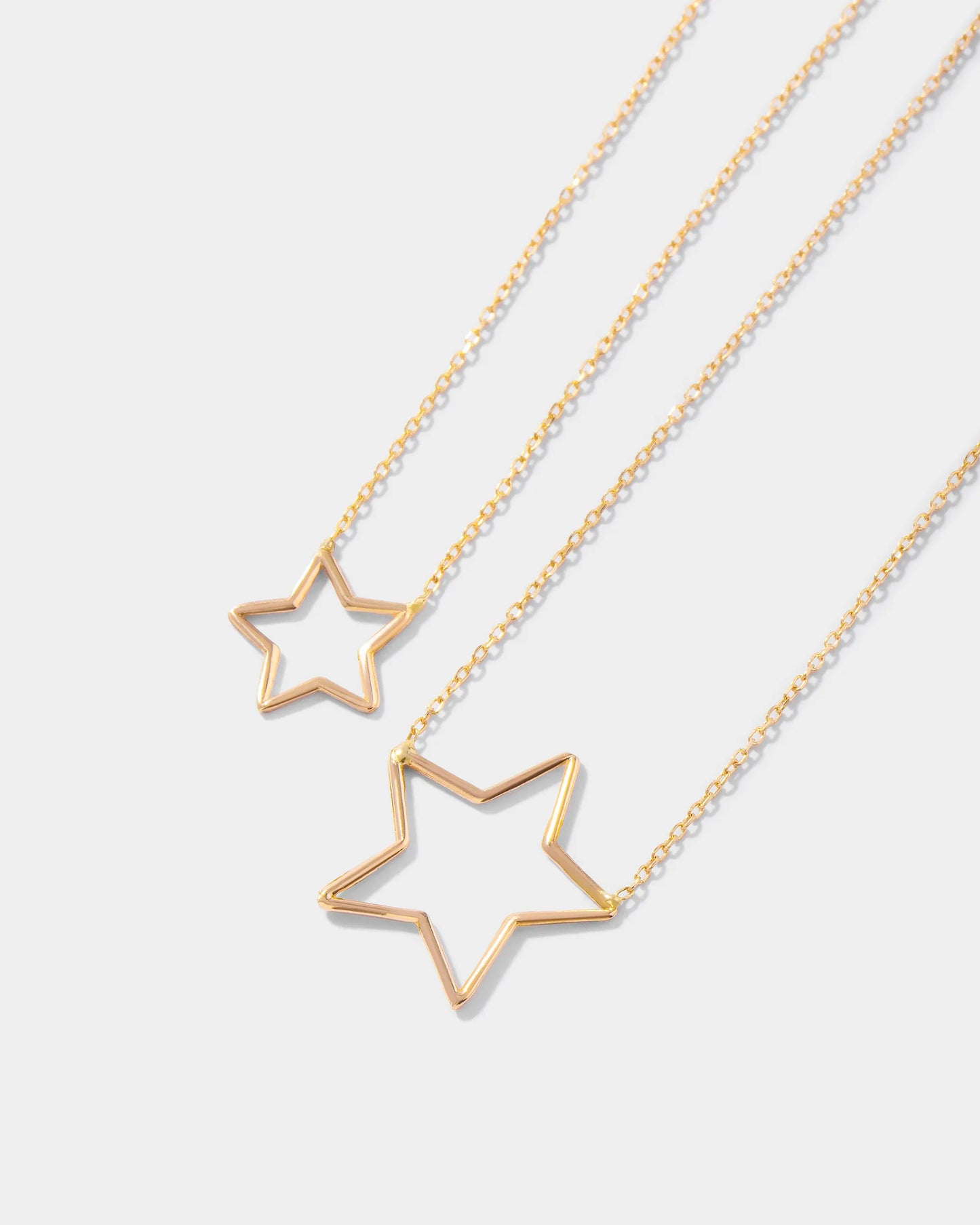 Wire Star necklace- Small