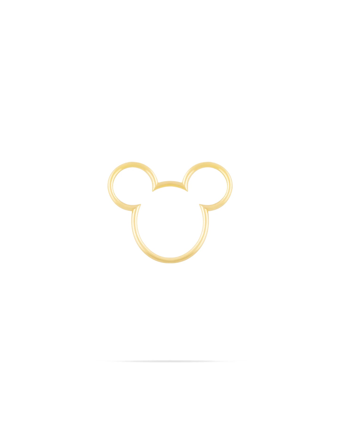 Wire Mickey Mouse Pendant