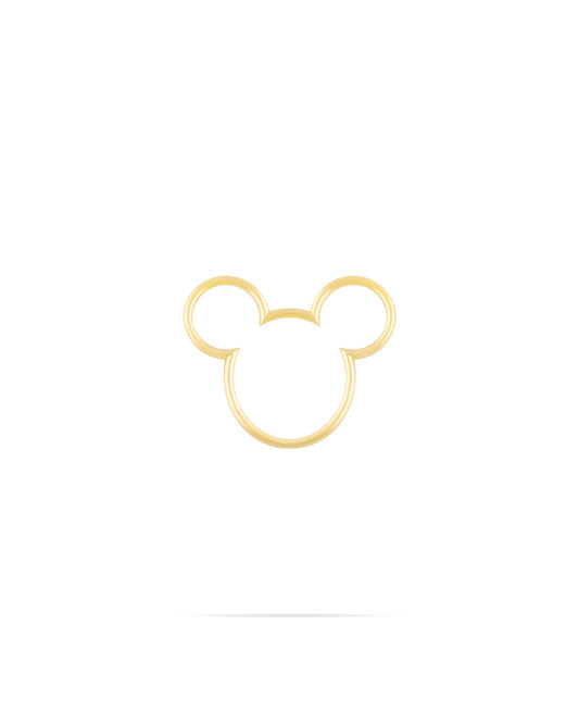 Wire Mickey Mouse Pendant