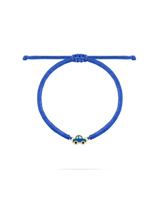 McQueen bracelet-Dark blue enamel