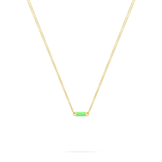 Mini Green Tea Bella Necklace